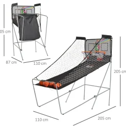 - Juego de canastas de baloncesto con contador electrónico Deportes
