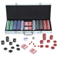 - Juego de Póker Aluminio*Homcom Best