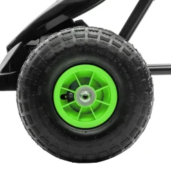 Online - Kart de pedales Negro/Verde Vehículos De Batería O A Pedales