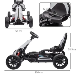 Outlet - Kart eléctrico infantil Vehículos De Batería O A Pedales