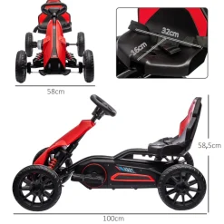 - Kart eléctrico infantil 2 velocidades*Homcom Best
