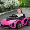 - Lamborghini SIAN eléctrico rosa Vehículos De Batería O A Pedales