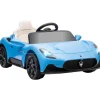 Best Homcom - Maserati MC20 eléctrico Azul con mando Vehículos De Batería O A Pedales