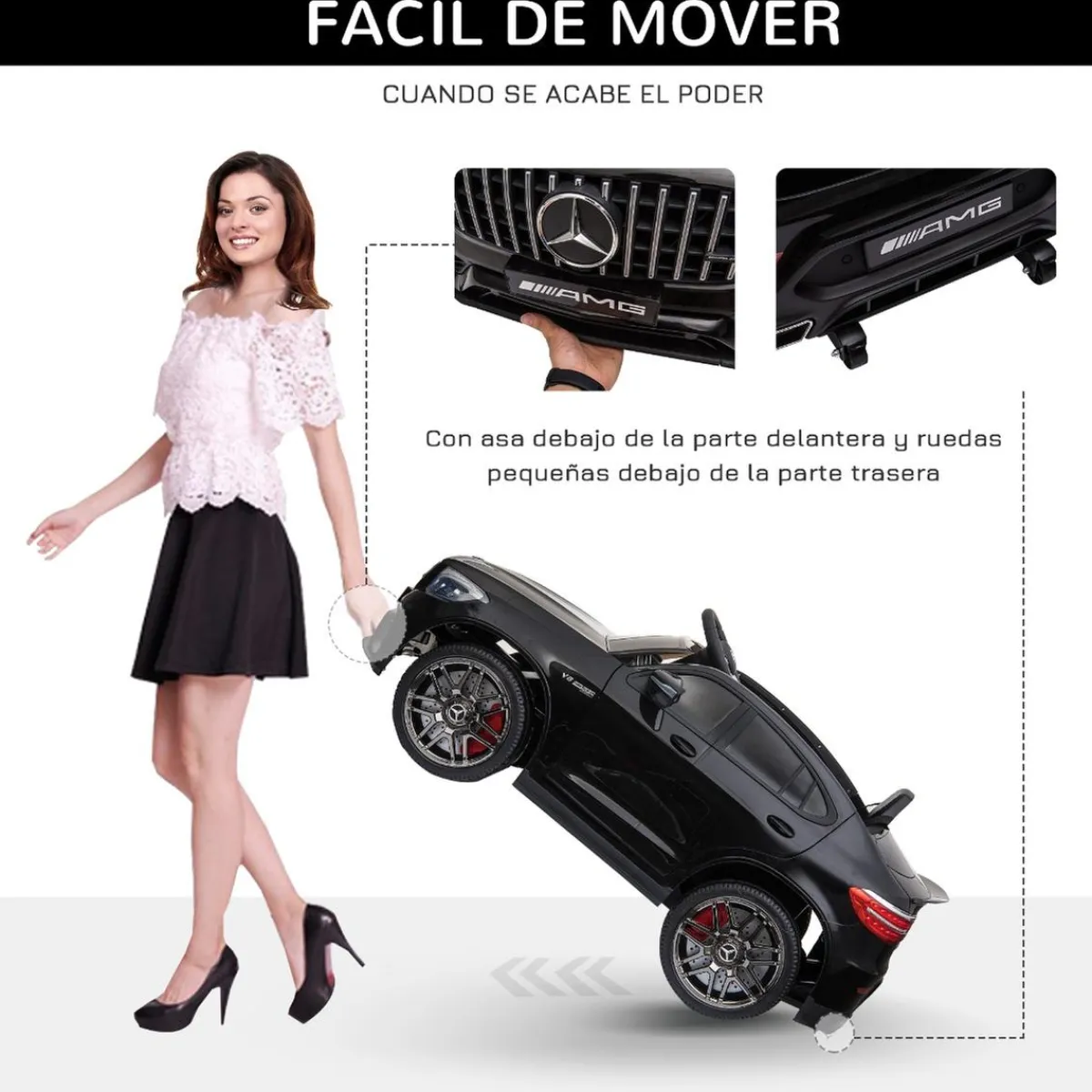 - Mercedes GLC Coupe Batería con control remoto Vehículos De Batería O A Pedales