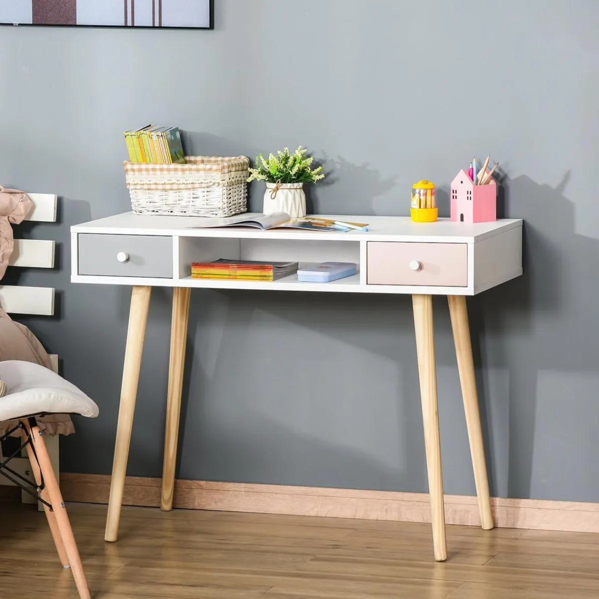 - Mesa de escritorio infantil*Homcom Sale