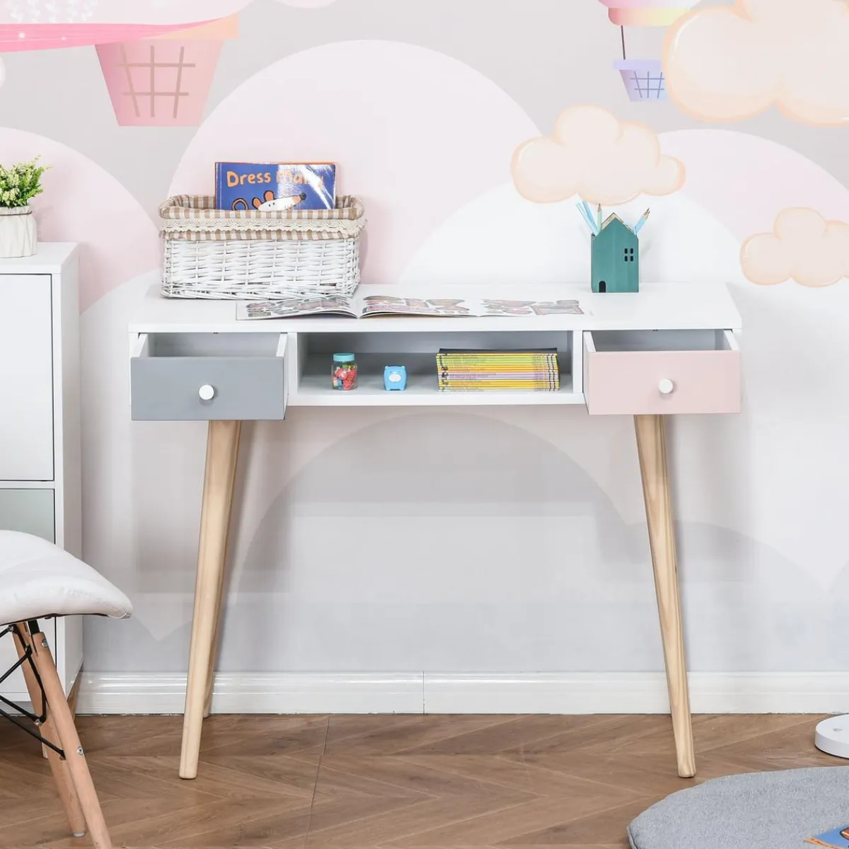 - Mesa de escritorio infantil*Homcom Sale