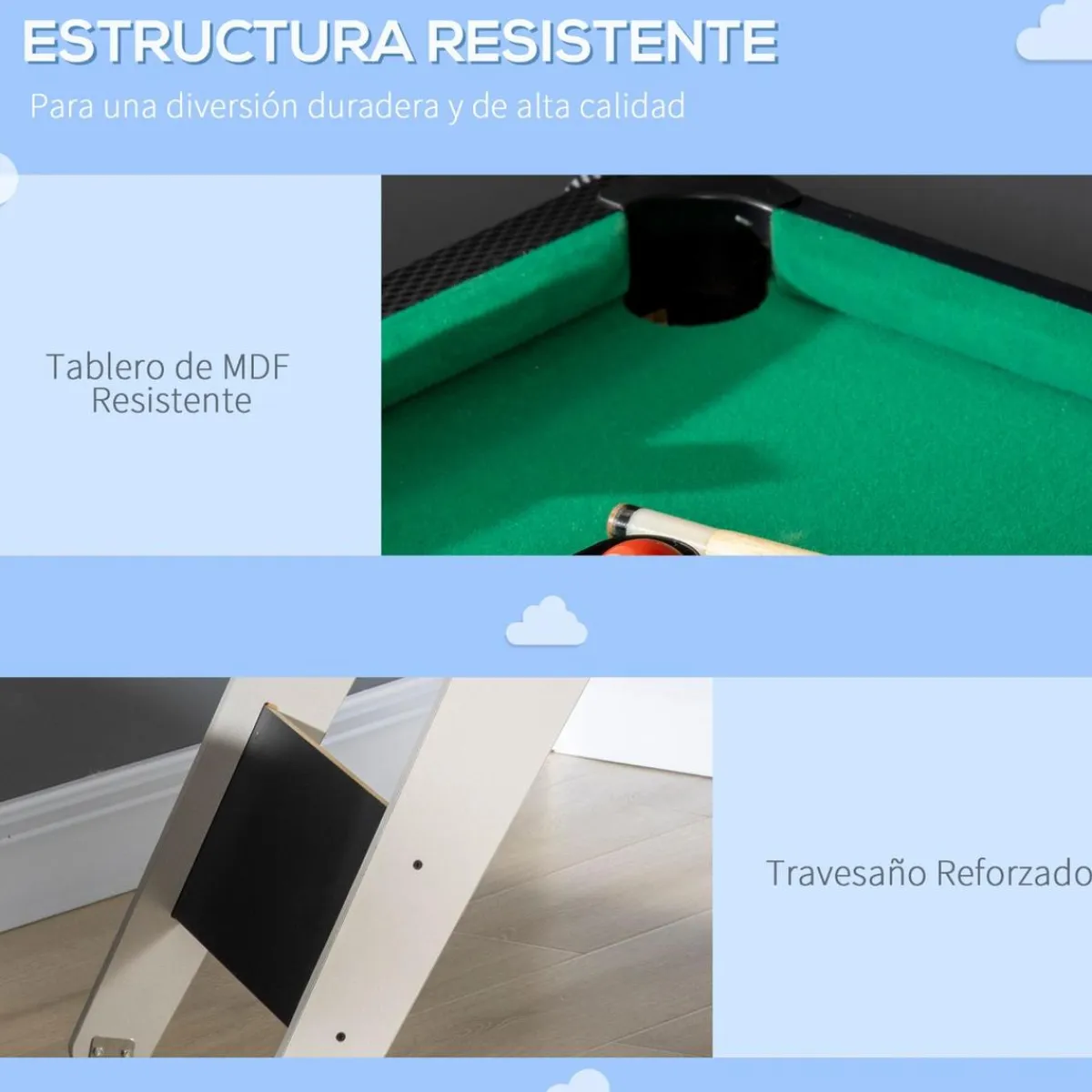 - Mesa multijuegos 6 en 1*Homcom Sale