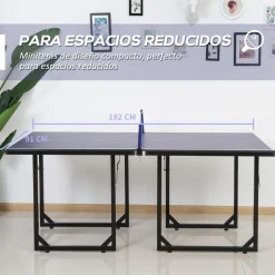 - Mesa Ping Pong plegable con red*Homcom Clearance