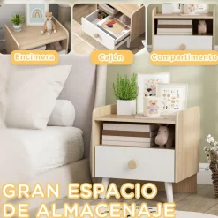 Homcom - Mesilla de noche infantil*AIYAPLAY Online