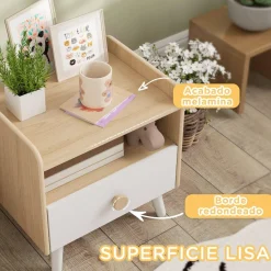 Homcom - Mesilla de noche infantil*AIYAPLAY Online