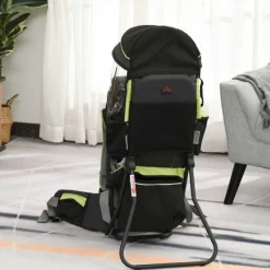 Clearance - Mochila Portabebés Plegable con Dosel Portabebés Y Bici·Portabebés Y Mochilas