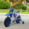 Hot - Moto eléctrica azul-blanco Vehículos De Batería O A Pedales