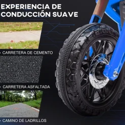 Homcom - Moto eléctrica batería 6 V Azul*AIYAPLAY Best