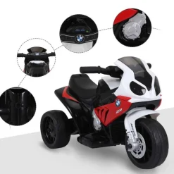 Discount - Moto Eléctrica BMW S1000RR Rojo Vehículos De Batería O A Pedales