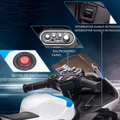 Sale - Moto eléctrica BMW HP4 azul Vehículos De Batería O A Pedales