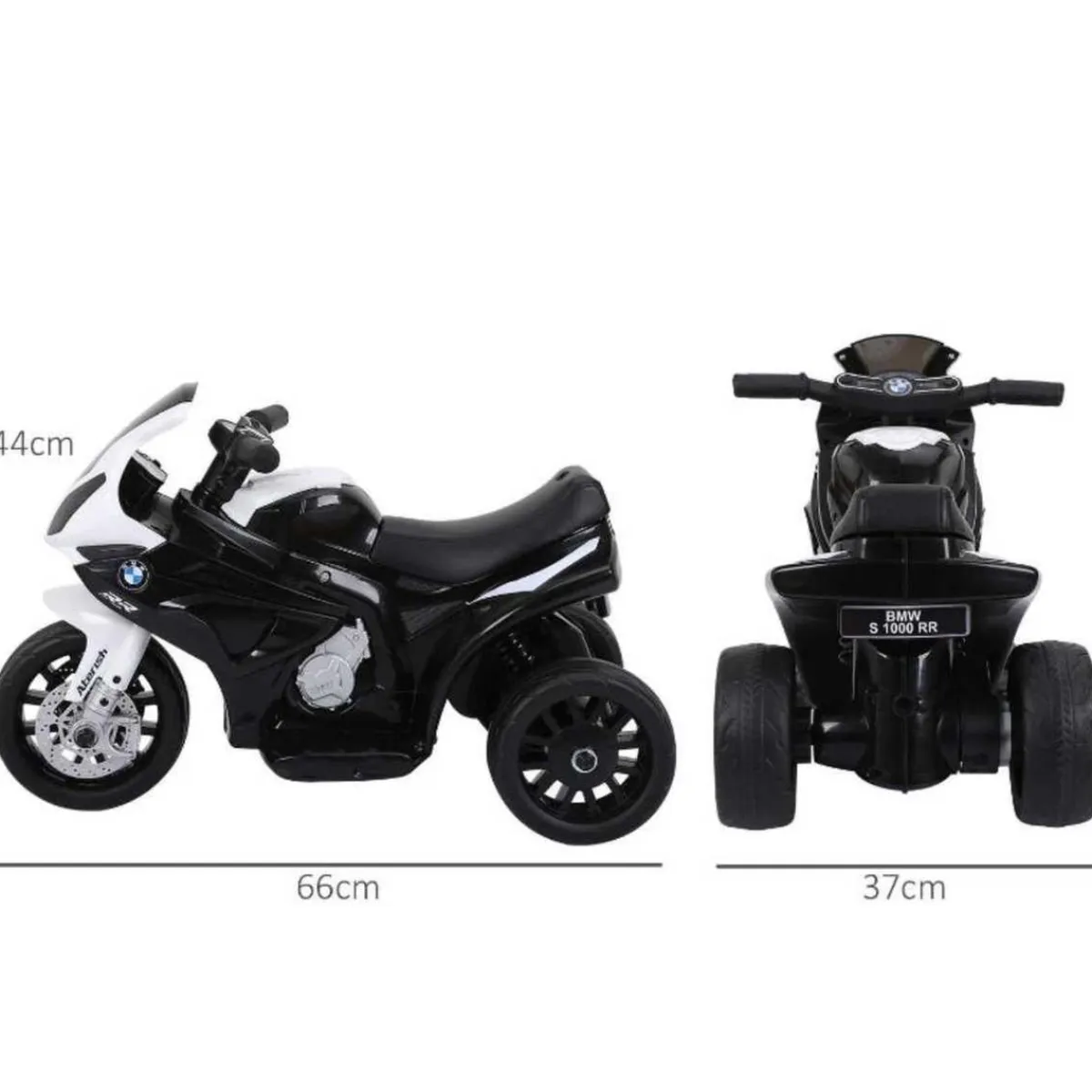- Moto Eléctrica BMW S1000RR Negro Vehículos De Batería O A Pedales