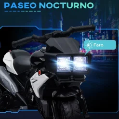 New - Moto eléctrica con luz y música Vehículos De Batería O A Pedales