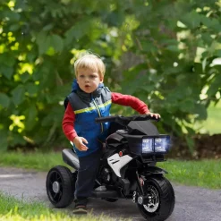 New - Moto eléctrica con luz y música Vehículos De Batería O A Pedales