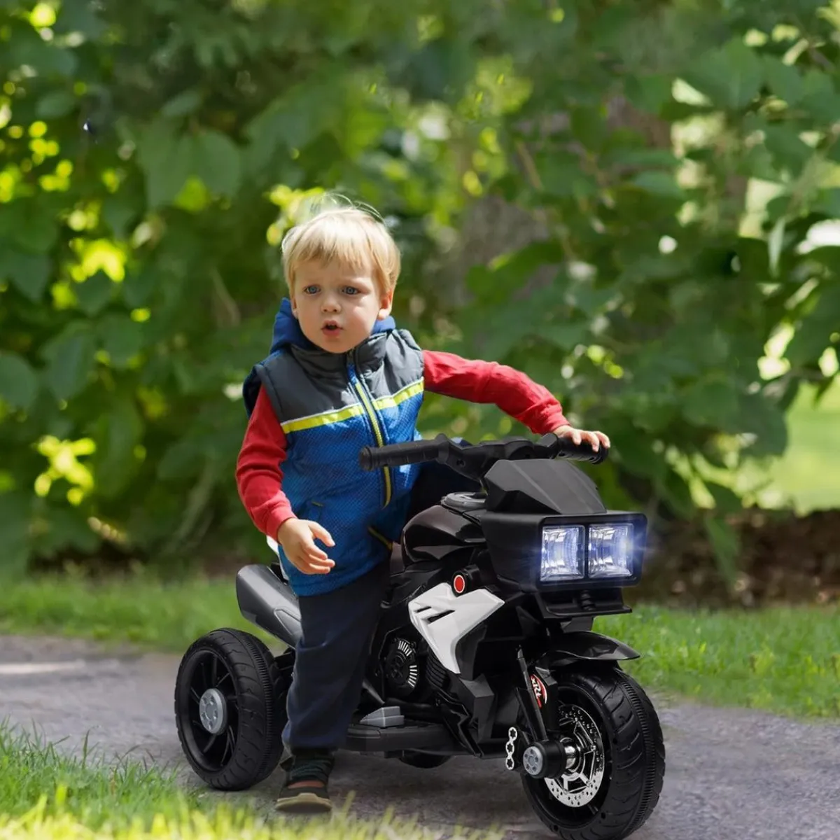 New - Moto eléctrica con luz y música Vehículos De Batería O A Pedales