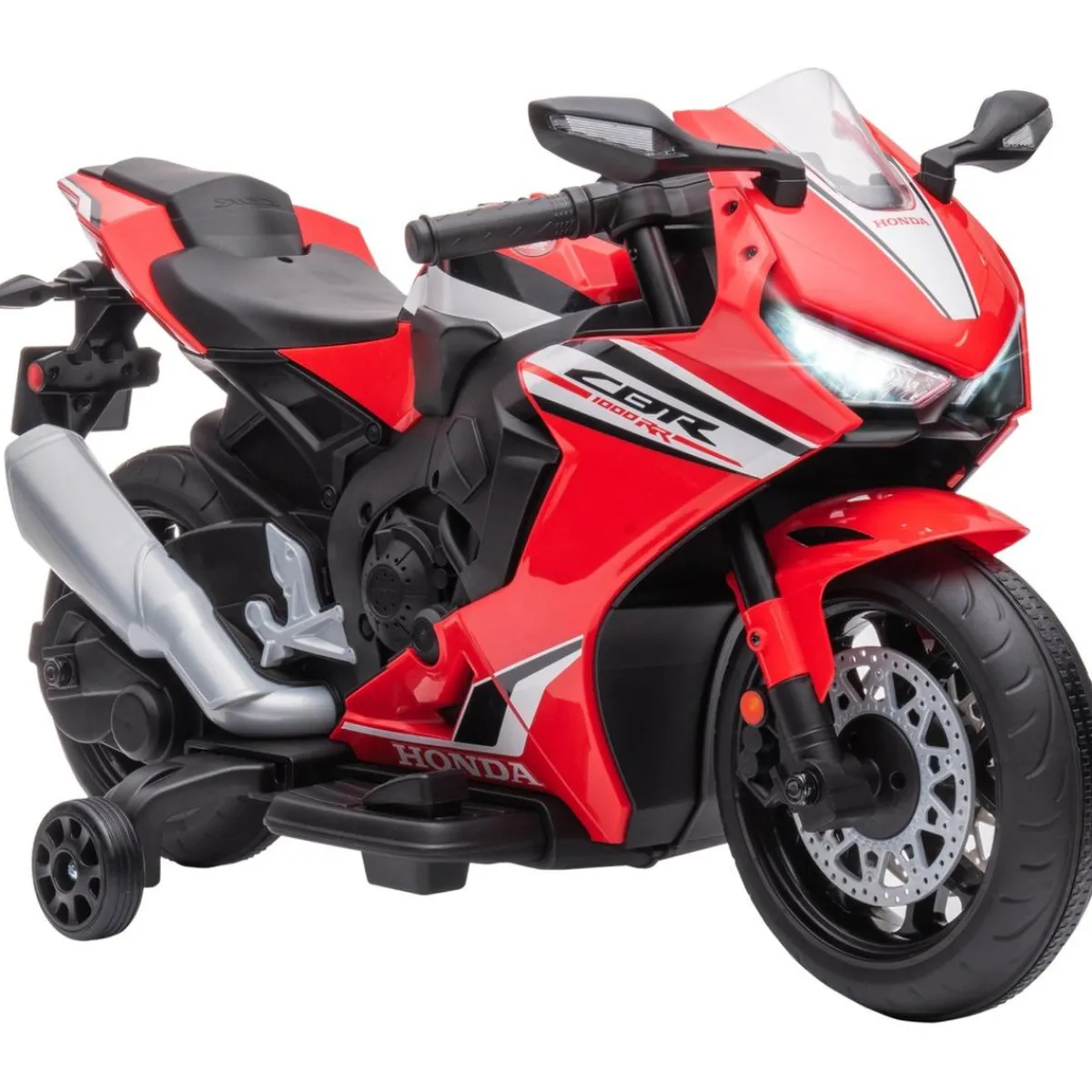 Discount - Moto eléctrica Honda roja Vehículos De Batería O A Pedales