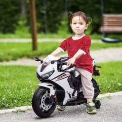 - Moto eléctrica Honda blanca*Homcom Discount