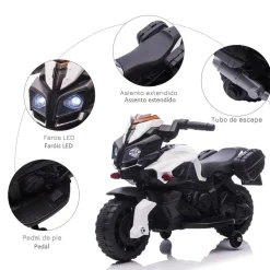 Outlet - Moto eléctrica infantil Vehículos De Batería O A Pedales