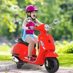 - Moto Eléctrica Infantil Rojo*Homcom Discount