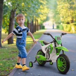 - Moto eléctrica 12V verde*Homcom Best