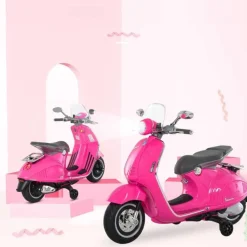 - Moto Eléctrica Vespa Infantil Rosa*Homcom Discount