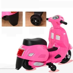 - Moto Eléctrica Vespa rosa*Homcom Clearance