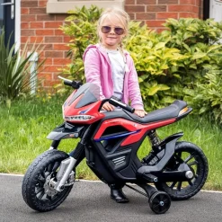 - Moto infantil eléctrica Trial con batería*Homcom New