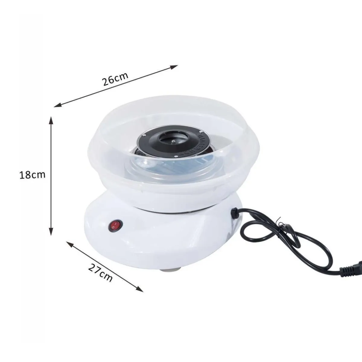 - Máquina Blanca de Algodón de Azúcar Figuras De Acción