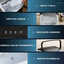 Discount - Máquina Hielo Negro 105W Figuras De Acción