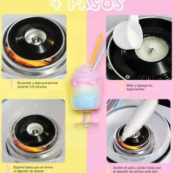 - Máquina Rosa de Algodón de Azúcar*Homcom New