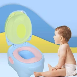 - Orinal Infantil Hipopótamo Azul*Homcom Sale