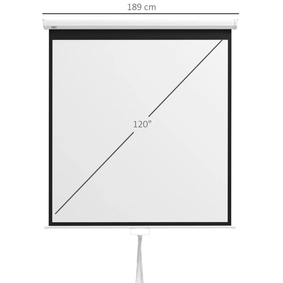 Sale - Pantalla de proyección 99'' Blanco Electrónicos