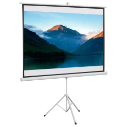 Online - Pantalla de proyección 84'' con soporte Blanco Electrónicos