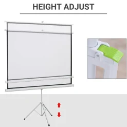 Online - Pantalla de proyección 84'' con soporte Blanco Electrónicos