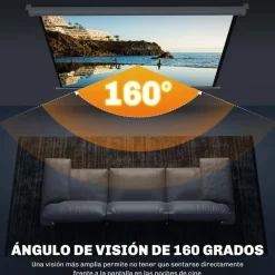 Clearance - Pantalla de proyección 84'' Blanco Electrónicos