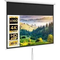 Discount - Pantalla de proyección 80'' Blanco Electrónicos