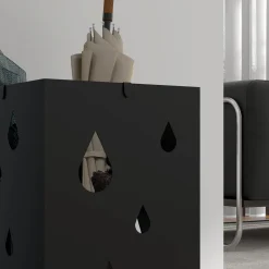 New - Paragüero Negro Estilo De Vida