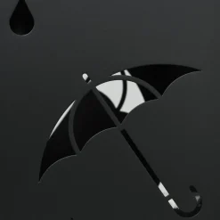 New - Paragüero Negro Estilo De Vida