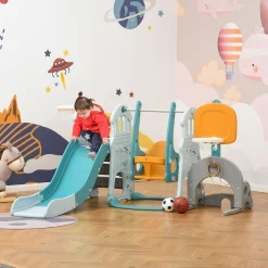 - Parque infantil de actividades 5 en 1*Homcom Outlet