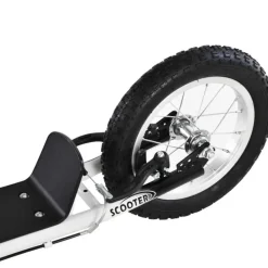 Best - Patinete Ajustable Para Niños Blanco/Negro Patines Y Monopatines