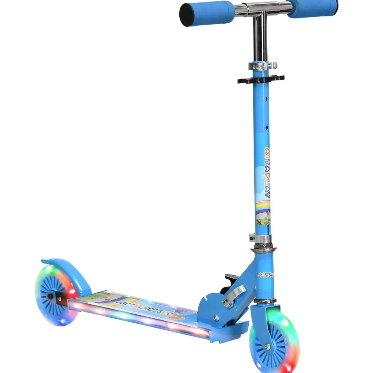 - Patinete azul con luces y música*Homcom Sale