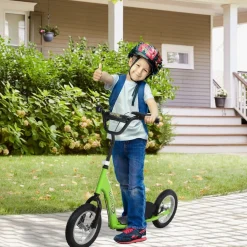 - Patinete Scooter Ajustable 2 ruedas Verde*Homcom Online