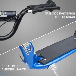 Clearance - Patinete Scooter Ajustable 2 ruedas Azul Patines Y Monopatines