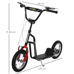 Sale - Patinete Scooter regulable Negro Patines Y Monopatines
