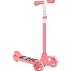 Discount Homcom - Patinete Tri-scooter Rosa con luces Motos Y Triciclos