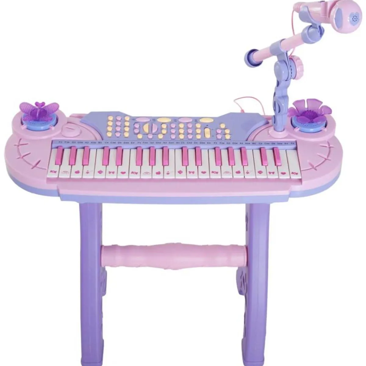 Discount - Piano Infantil 37 Teclas Rosa Música|Electrónicos